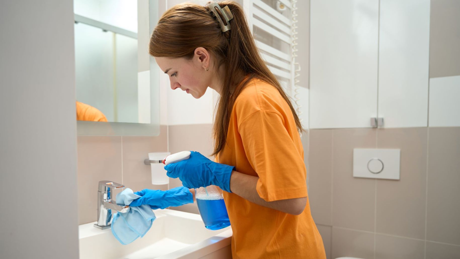 Frühlings- und Saisonreinigung